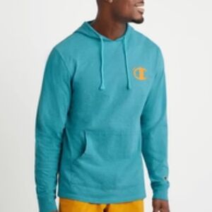 CHAMPION MIDDLEWEIGHT OVERDYE HOODIE AK3J PURPLE 4XL